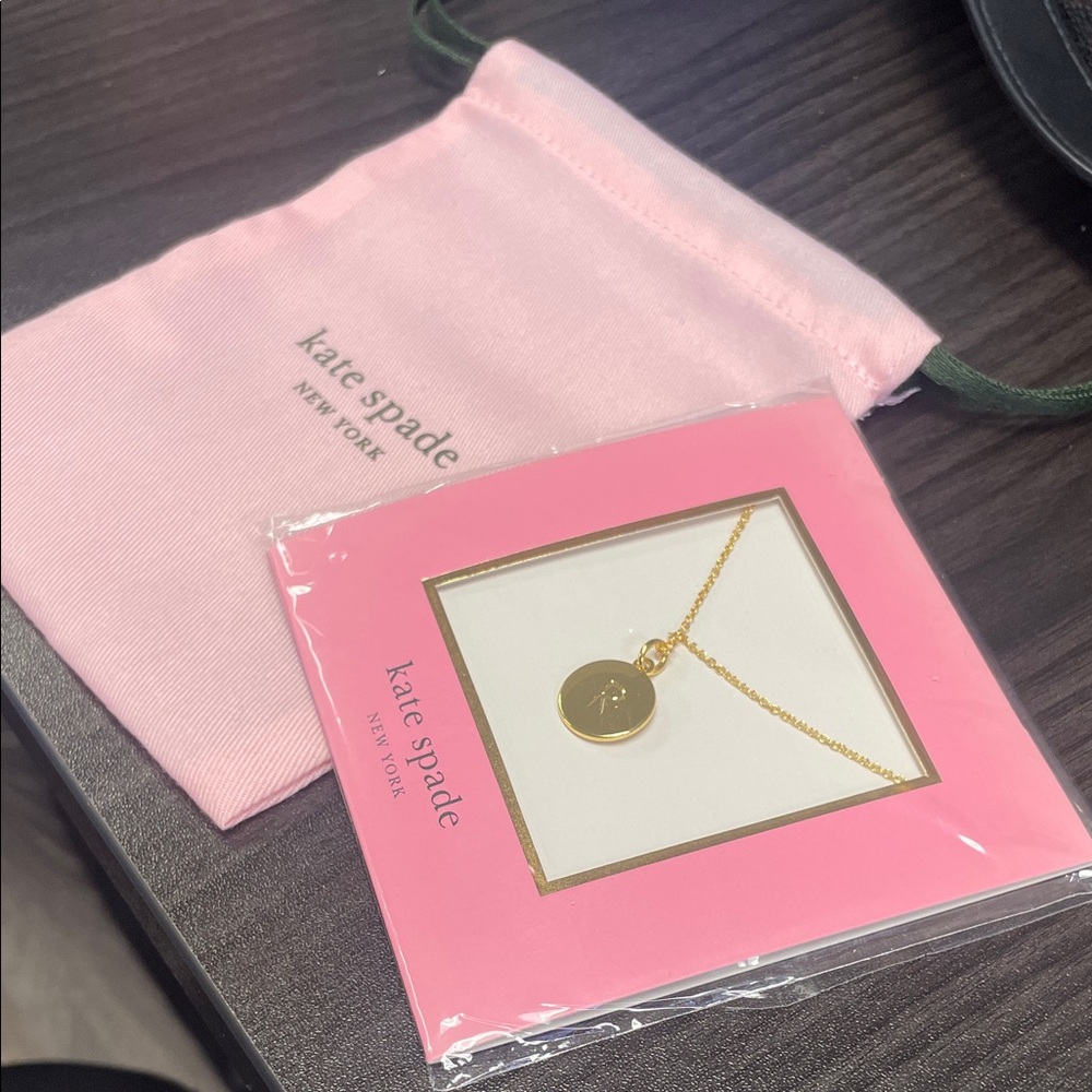 Kate Spade Gold Pendant Necklace